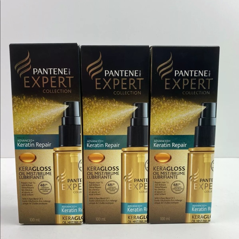 3 Pantene Expert Keratin Repair KeraGloss Oil MisT